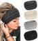 Winter Stirnband Damen Strick Ohrenwärmer Haarband Haarreifen Mädchen Geknotet Gestrickt Stirnbänder Verdicken Frauen Haarbänder Häkelarbeit Elastische Plüsch Skifahren (4 Stück)