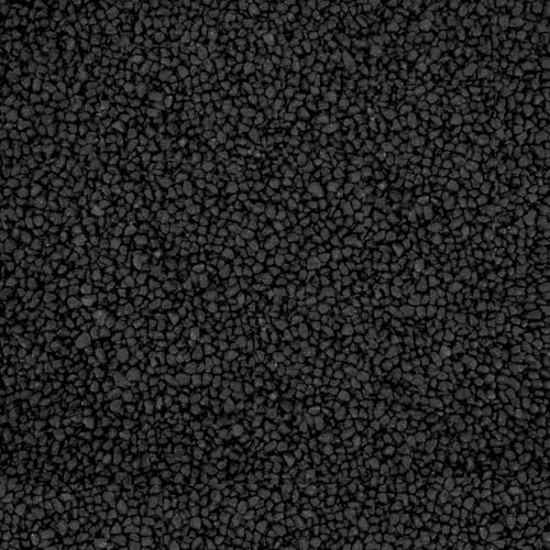 AquaOne Aquarium Kies 20 kg Bodengrund schwarz 2-3 mm I Aquariumkies Premium Qualität I Quarzkies abgerundete Körnung I Aquariumkies Deko Aquascaping Dekoration