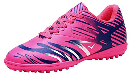 Chaussures de football antidérapantes pour femme Taille 35 Chaussures de football pour bébé Princesse, Rose, 35.5 EU
