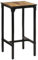 LAPOOH Bartisch 60x55x107 cm Raues Massivholz Mango, Stehtisch Küche, Tisch, Hochtisch, Bartische & -theken, Esstisch, Bar Tisch, Bar Table - 358939
