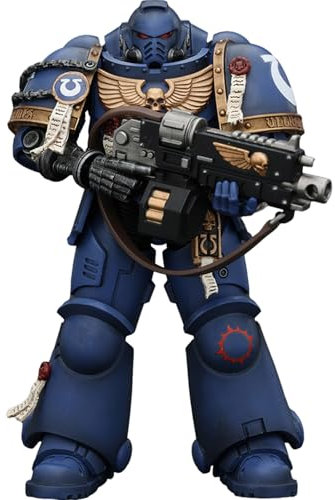 JOYTOY Warhammer 40k Space Marine 2, Uitramarines Brother Chairon 1/18 Action Figur Collection Model Geschenk，Gewidmet Ihnen die das Sammeln lieben