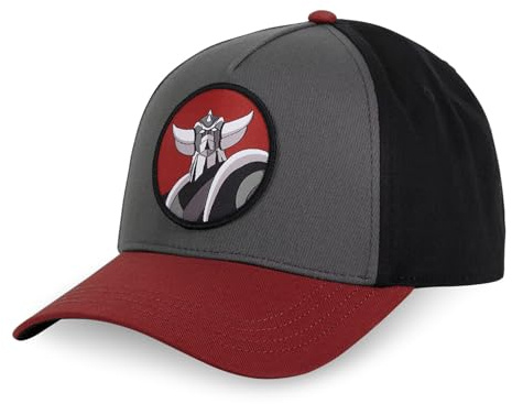 FREEGUN Goldorak Baseballkappe für Damen und Herren, verstellbar, mit Snapback, Grau, Größe TU