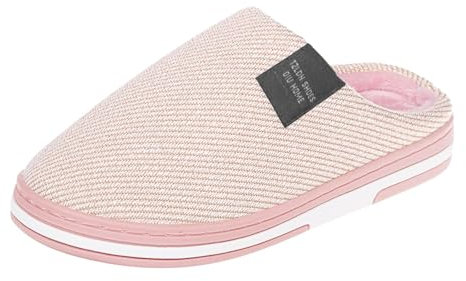 Ciabatte Donna casa Ciabatte Donna con Pelo Rosa Pantofole USA e Getta da albergo Ciabatte Donna estive con Zeppa Sandalo Donna Ciabatte Simpatiche Ciabatte Divertenti Donna