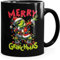 MoonWorks® Tasse Weihnachten Merry GrinchMas Geschenkidee Weihnachtsmuffel Kaffebecher mit Aufdruck Lustig schwarz standard