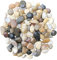 450 g de galets de rivière polis - Pierres de décoration de jardin pour l'artisanat, galets de plage naturels pour plantes, vases, pots de fleurs, aquarium, aménagement paysager, plantes succulentes