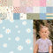 Baumwolljersey bedruckt, Jersey Stoff Meterware Sommer, Jerseystoff Blumen - Strickjersey Kinderdrucke - Stretchstoff Mädchen, BW-Jersey Jungs *ab 50cm, Farbe: 80-A91-015 Gänseblümchen