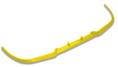 Frontlippe FRONTSPOILER Lip Euro Spoilerlippe Universal 3-teilig Body Kit Für SEAT Für Leon MK1 1M Für Cupra R Splitter(Gelb)