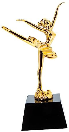 Toddmomy Trophäe Ballett in Kristallform Preistrophäe Für Wettbewerbe Balletttrophäe Für Schule Und Veranstaltungen Robustes Trophäenspielzeug Für Junge Mädchen