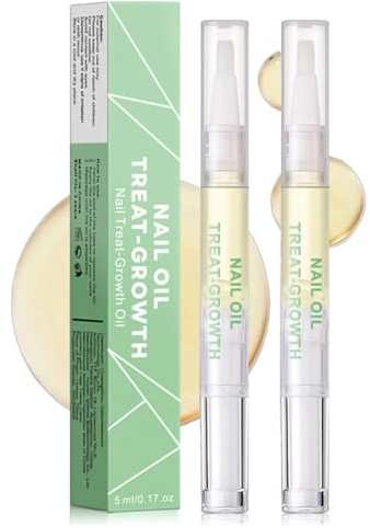 2PCS Radiant Cuticle Oil Pen for Nails, Nail Skin Edge Care Strengthener, Manicure Nourishing Finger Edge Manicure Nourishing Pen, Fast-Absorbing Formula