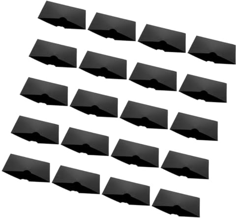 VALICLUD 20pcs Dvd Sleeves CD Sleeves Kraft Paper Minimalist Elegant Protection Wear Resistance for Office and Home Black