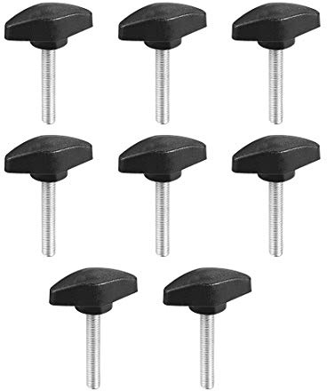 sourcing map 8Stk. Klemmgriff Griff Schraube Knopf Handgriffe M6 x 35mm
