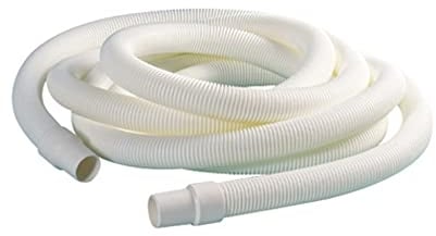 EDG by AQUALUX INTERNATIONAL - Tuyau Flottant Piscine Diamètre 38 mm avec 2 Embouts Fixes - Technologie Spiralée Haute Performance Anti Ecrasement - Longueur 7.5 m