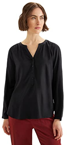 Street One Damen Bluse in Unifarbe