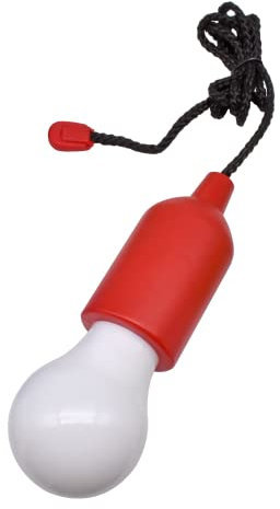 EURO MARKETING MANUFACTURING PULL LIGHT Luce LED Appendibile colore Rosso