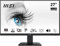 MSI PRO MP273 Monitor Flat 27, Display 16:9 Full HD (1920x1080), 75Hz, 5ms, IPS antiriflesso, collegamenti 1x HDMI e 1x DP, VESA 75x57mm standard
