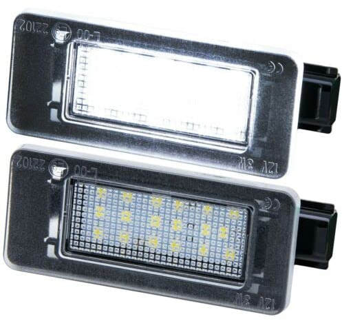 Modifycar LED-Kennzeichenbeleuchtung, geeignet für Dacia Duster II | ab 2018 + Canbus SMD Deckenleuchte, Kennzeichenbeleuchtung, weiß
