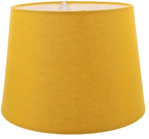 DOITOOL Abat-Jour Abat-Jour Pour Lampadaires Abat-Jour De Table Support En Tissu Jaune Double Usage