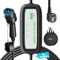 FNRIDS Ladekabel Elektroauto Typ 2 Schuko 3,68KW [8m|16A] Typ 2 Ladekabel Schuko tragbar,Elektroauto-Ladegeräte mit LED-Kontrollleuchte,ladekabel e Auto mit Tragetasche,EV Ladegerät für PHEV/EV