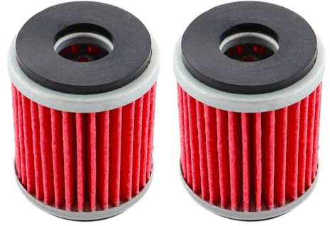 MCHNIC 2 filtri olio per Yamaha WR 125 R, WR 125 X, YZF-R 125, MT 125, ricambio HF141 / K&N KN141