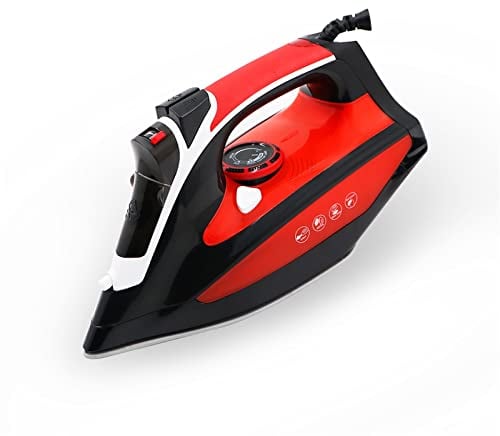DRYIC Fers à Repasser, générateur de Vapeur de Fer à Vapeur pour vêtements, cuiseur à Vapeur avec Fonction d'auto-Nettoyage, Repassage à Vapeur pour Le Linge