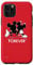iPhone 11 Pro Disney Mickey and Minnie Mouse Silhouettes Forever Red Case