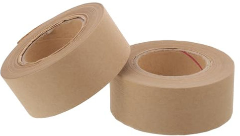 SEWACC 2 Rouleaux De De Papier Kraft Gommé Activé Par L'eau De Gomme Kraft Marron Pour Encadrement Photo Sécurisé Expédition