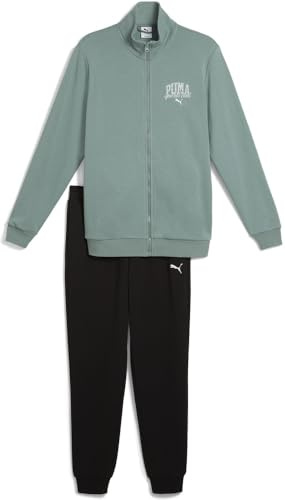 PUMA Unisex Puma CLASS Sweat Suit TR Gestrickte Anzüge, Green Moon,