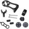 HOUSON Bicycle Computer Mount, Adjustable Stem Mount Road Bike Computer Compatible with Garmin G-oPro Camera Bryton and Bicycle Lamp
