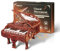 FUNPOLA Puzzle 3D in legno per adulti Kit modello pianoforte suonabile, pianoforte meccanico in legno con tastiera funzionale, puzzle 3D per decorazioni la casa, regali per adulti e bambini(Standard)