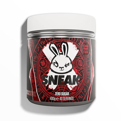 SNEAK Energy Drink Polvere | Candy Apple | Senza zucchero. Nessun brutto. Solo caffeina naturale, Nootropi che aumentano la concentrazione | 40 porzioni
