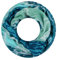 Majea Damen Loop Schal Schlauchschal Halstuch (880027) (blau 11)