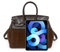 Travistar Wildleder Handtasche Damen Mittelgroß Umhängetasche Damen Kunstleder Schultertasche Damen Retro Crossbody Bag Damen Henkeltaschen Beuteltasche mit Abnehmbares Riemen