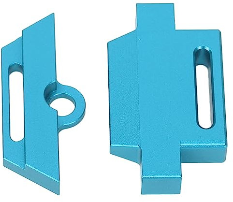 RC Car Battery Plate, Wearproof RC Battery Tray Aluminum Alloy for Replacement (Blue)