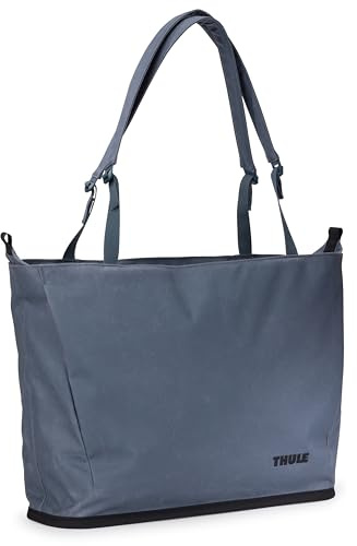 Thule Aion Tote Bag - 100% Recycled PFC-Free Waxed Canvas Fabric - Detachable Inner Sling Included - 16 Padded Laptop Sleeve - Wet/Dry Pocket - Internal Bottle Pocket