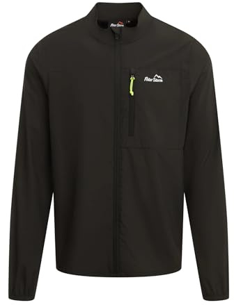 Peter Storm Men's Running Jacket with Vented Back Panel & Reflective Branding, Water Repellent, Breathable, Lightweight & Packable Athletic Coat for Everyday Runs or Higher-intensity Workouts