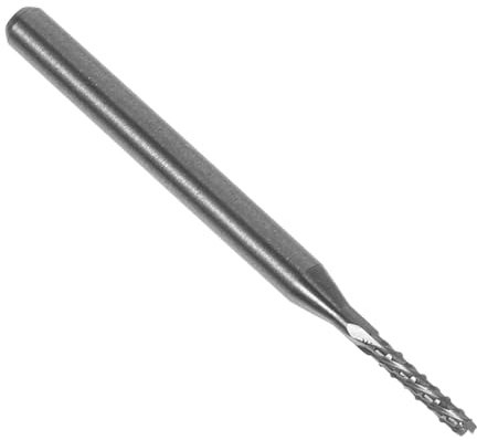 Yardenfun Strumento Incisione Tungsteno Punte per Fresatura Alta Precisione per Falegnameria Rimozione Materiale e Lucidatura Codolo per Applicazioni Cnc