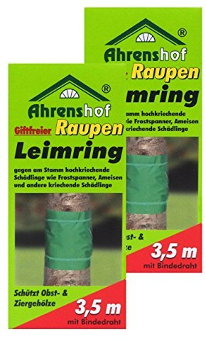 Preisjubel 2 x Raupen-Leimring giftfrei, Baumschutzring, Gartenleimring, Insektenabwehr