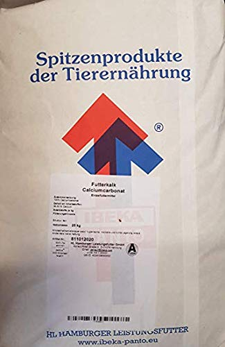 PANTO 25KG Geflügelkalk Kalkgrit fein Vogelgrit Grit Hühner Legehennen Geflügelkalk Futterkalk Hühnerkalk