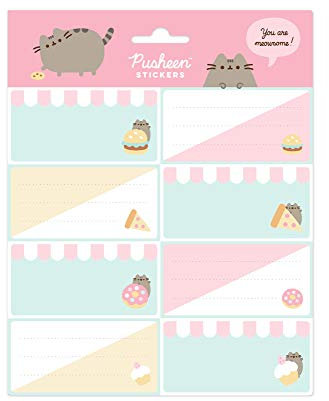 Erik Aufkleber Pusheen Foodie Collection - Etiketten Selbstklebend zum Beschriften