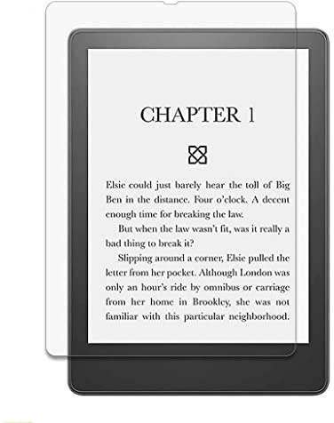 Kepuch 2 Paquetes Vidrio Templado Protector de Pantalla para Kindle Paperwhite 11th 2021 6.8/Paperwhite 5/Signature Edition/Kids
