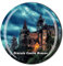 Dracula Castle Brasov Romania Fridge Magnet 3D Crystal Tourist Souvenir Gift Collection Refrigerator Magnetic Sticker