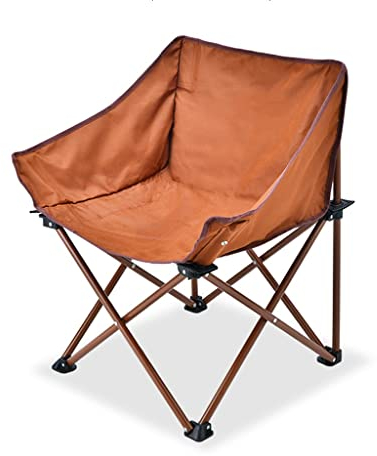 Outdoor-Klappstuhl, Camping-Mondstuhl, tragbarer Regiestuhl, Strandstuhl, Rückenlehne, Angelstuhl Good