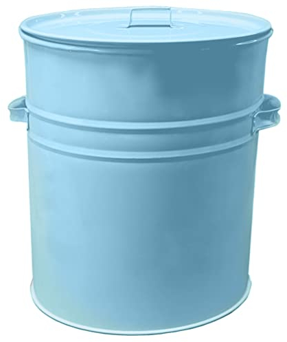 KetoPlastics Large Nappy Bin Classic Baby Blue Bin for Disposal of Nappies - 30L Capacity Nursery Baby Bucket