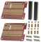 Switian 2pcs GPIO Breakout DIY Breadboard PCB Shield Red Expansion Board Kit Compatible with Raspberry Pi 4 3 2 B+ A+