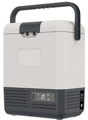 Portable Mini Freezer Car Refrigerator, Compressor Cooler Small Fridge 12V/24V for Outdoors Caravan Camping Home Use Ice Box,15L