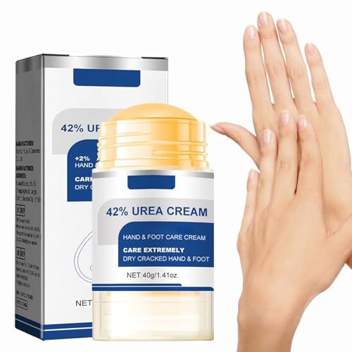 Urea Cream Moisturizing Stick for Cracked Heels & Hands and Dry Skin & Callus Remover, Effective Foot Lotion, Repairs Knees & Elbows