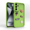 PanXCase Hülle für Samsung Galaxy A16 5G/4G - Handyhülle 3D Bärchen Lächeln Motiv Design Süß Silikonhülle, Kameraschutz Mädchen Stoßfest Schutzhülle (Green)