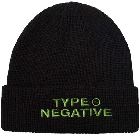 Rock Off officially licensed products Type O Negative Text Band Logo Mütze Beanie One Size