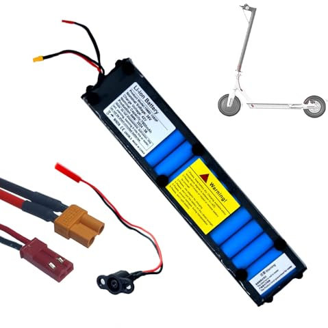 SNHMFUH 36V 7.8Ah Batteria al Litio Scooter Elettrico Alta Gamma Batteria 10S3P Batteria per Scooter Impermeabile Batteria di Potenza con 20A BMS per M365 Scooter Motore,36v 7.8ah,2 Ports