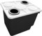 Qianly Jardinera Hidropónica, Cubo Agrícola, Ideal para Flores en Cultivo Sin Suelo, Negro